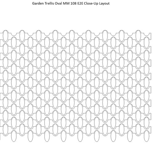 Shop | Category: Modern 80 - 120 Inch | Product: Garden Trellis Oval MM ...