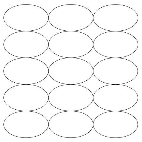 Shop | Category: Background Fills | Product: Oval fill 2 x 2 Blk