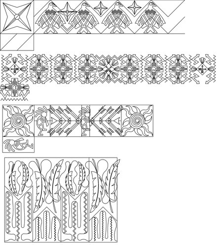 Shop | Category: Sets | Product: Southwest Deluxe Pattern SET