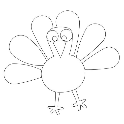 Shop | Category: Animals / Mammals | Product: Turkey Motif